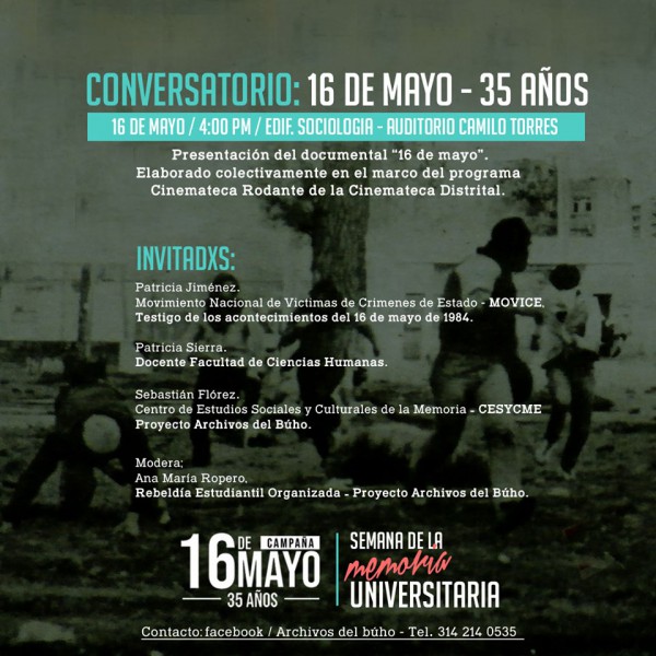 Conversatorio 16 De Mayo